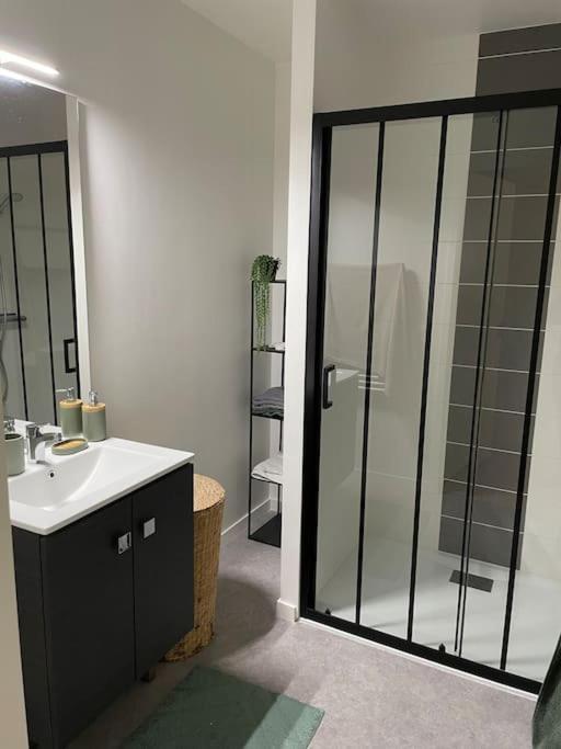 Superbe Appartement En Residence Avec Parking Le Mans Esterno foto